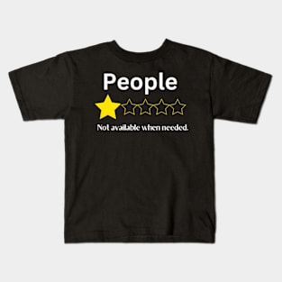 I-hate-people Kids T-Shirt